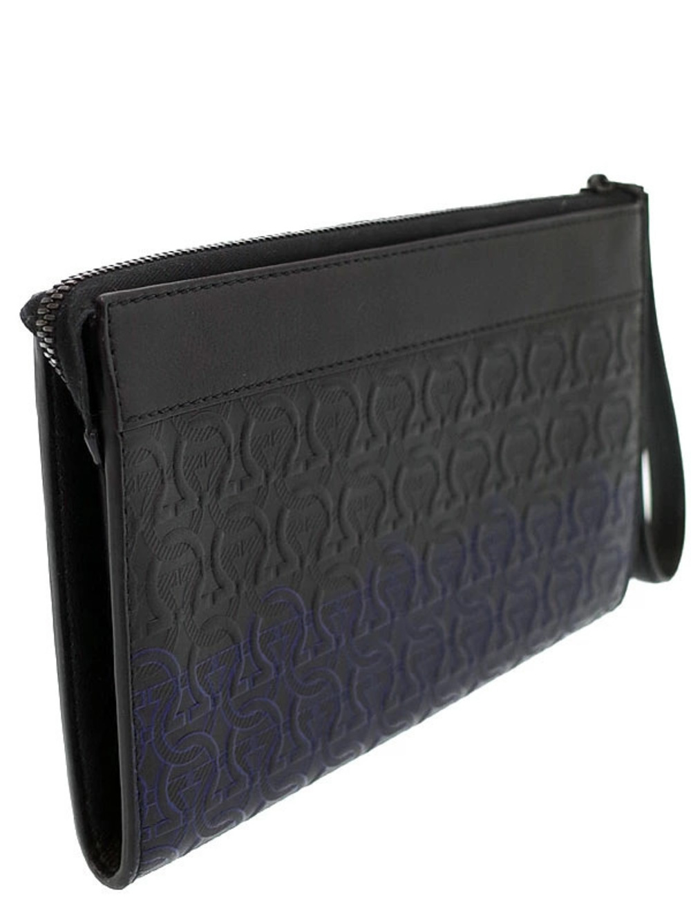 Salvatore Ferragamo Clutch Bag Gancini Holder Document